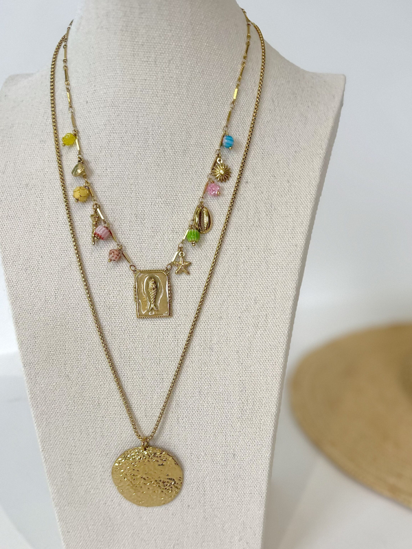 Collier FISH doré