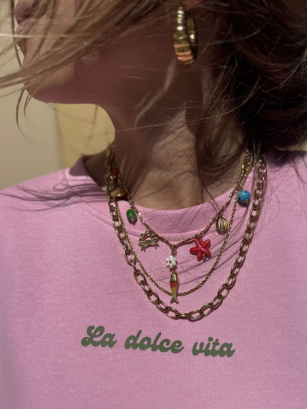 Collier CRABE doré