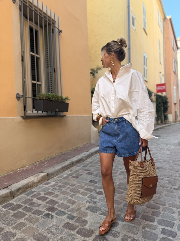 Short en jean