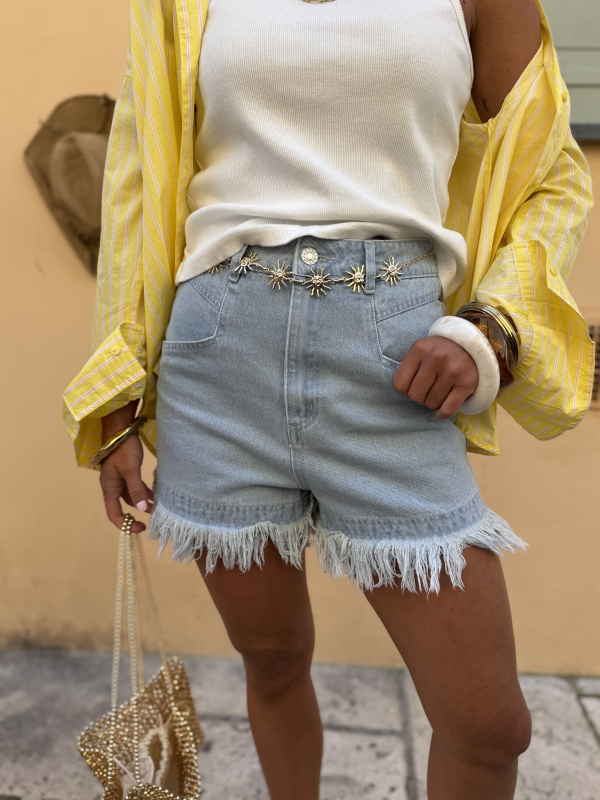 Ceinture chaine SOLEIL dorée