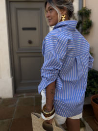 Chemise MARCELLO bleue