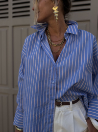 Chemise MARCELLO bleue