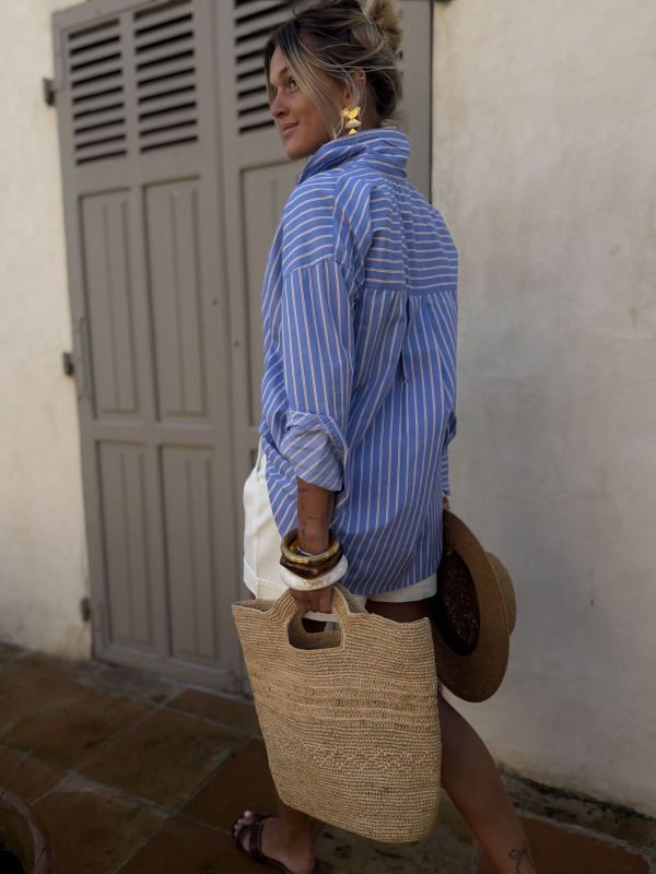 Chemise MARCELLO bleue