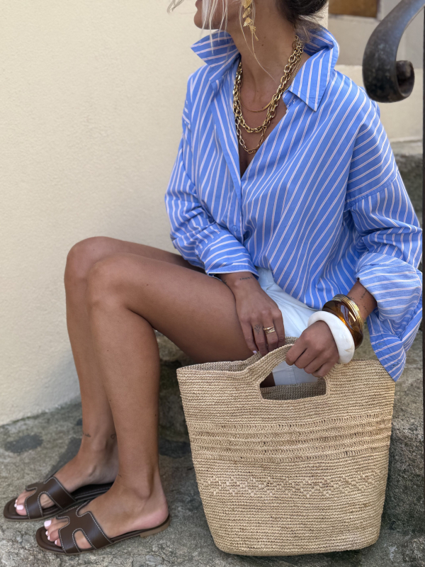 Chemise MARCELLO bleue