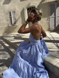 Robe BIANCA bleu clair