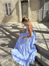 Robe BIANCA bleu clair