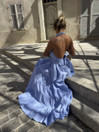 Robe BIANCA bleu clair