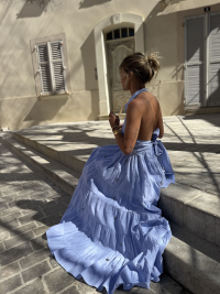 Robe BIANCA bleu clair