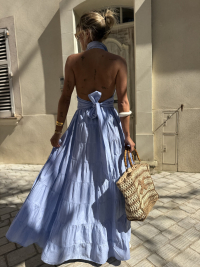Robe BIANCA bleu clair