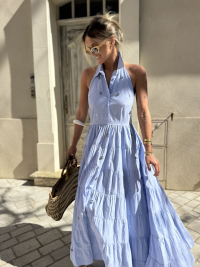 Robe BIANCA bleu clair