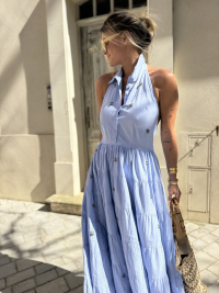 Robe BIANCA bleu clair