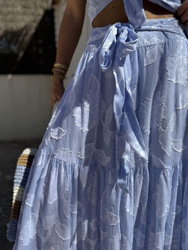 Blue CAPRI skirt