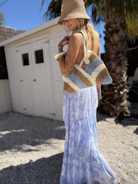 Jupe CAPRI bleue