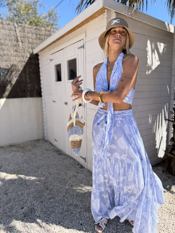 Jupe CAPRI bleue