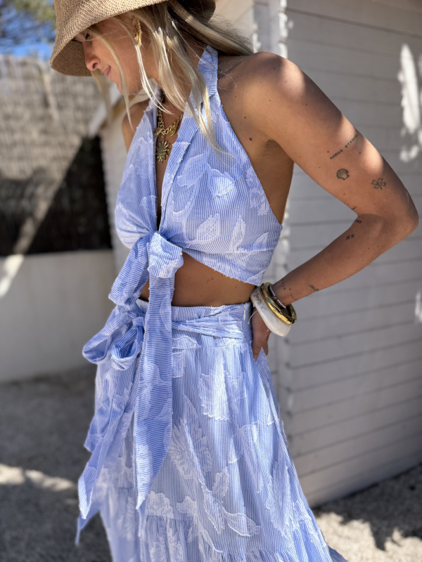 Blue CAPRI skirt
