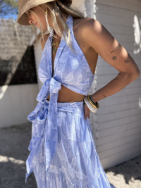Blue CAPRI skirt