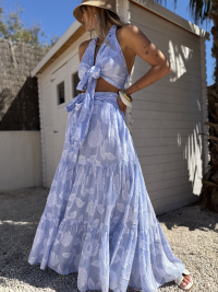 Blue CAPRI skirt