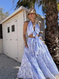 Blue CAPRI skirt