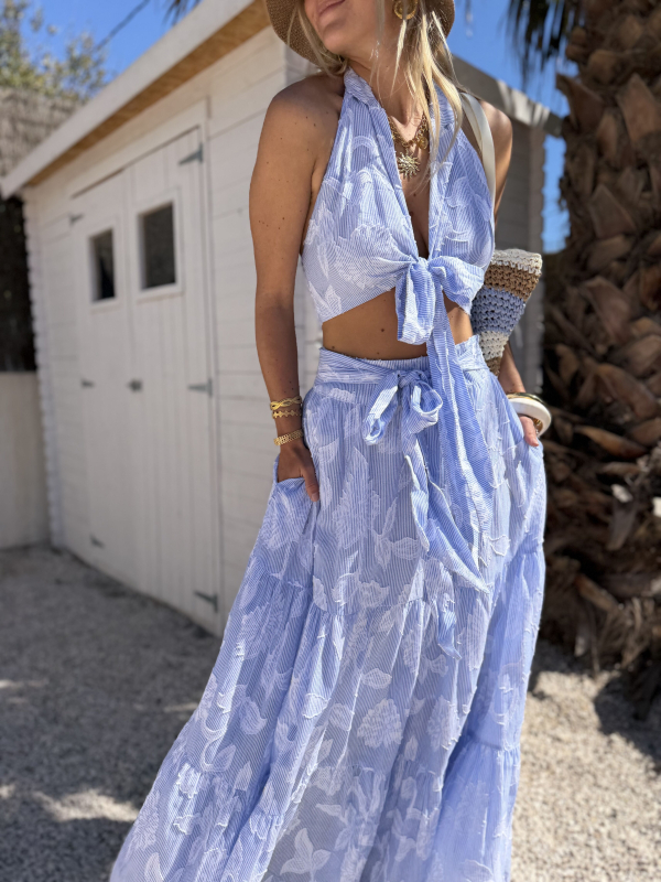 Jupe CAPRI bleue