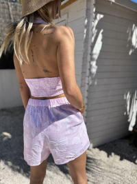 Pink ROMA top