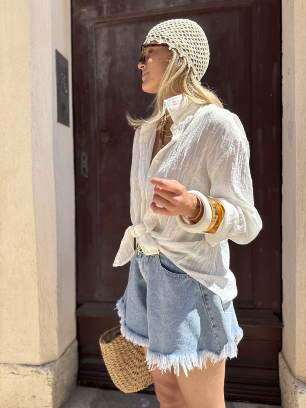 Chemise PAROS blanche