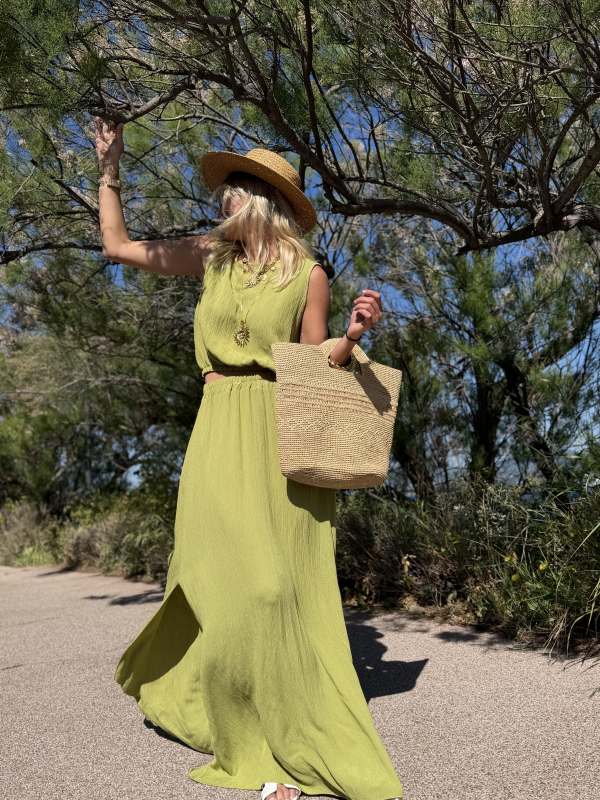Olive green TOSCA set