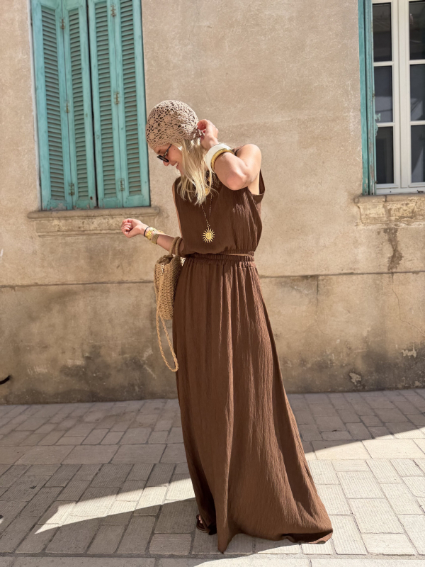 Ensemble TOSCA chocolat