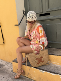 Patterned SOLE MIO playsuit