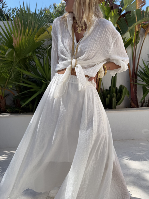 Chemise PAROS blanche