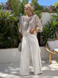 Jean FLOWER blanc