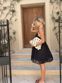 JOANA black dress