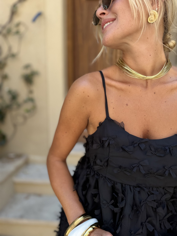 JOANA black dress