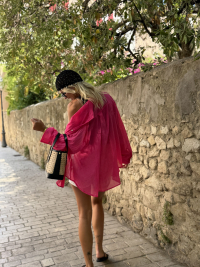 Chemise PAROS fushia
