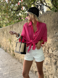 PAROS fuchsia shirt