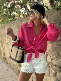 Chemise PAROS fushia