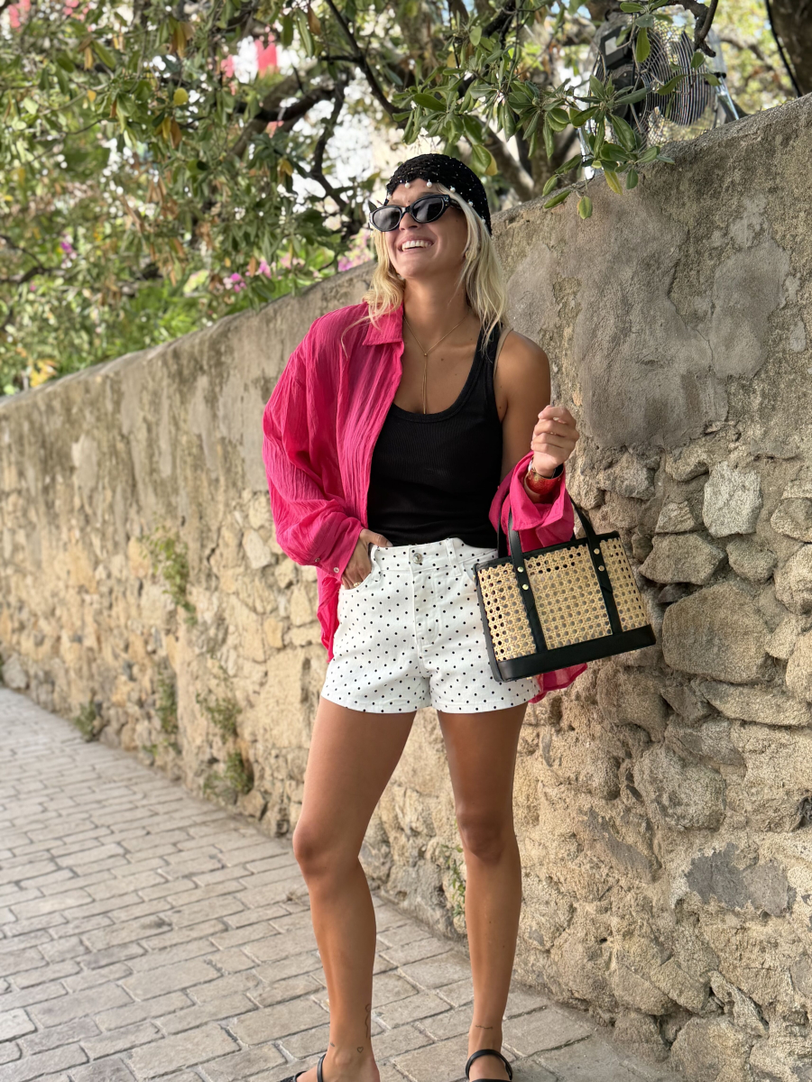 PAROS fuchsia shirt