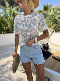 Top ANA écru