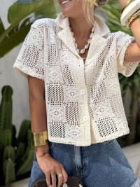Chemise RIVIERA en crochet