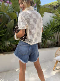 Chemise RIVIERA en crochet