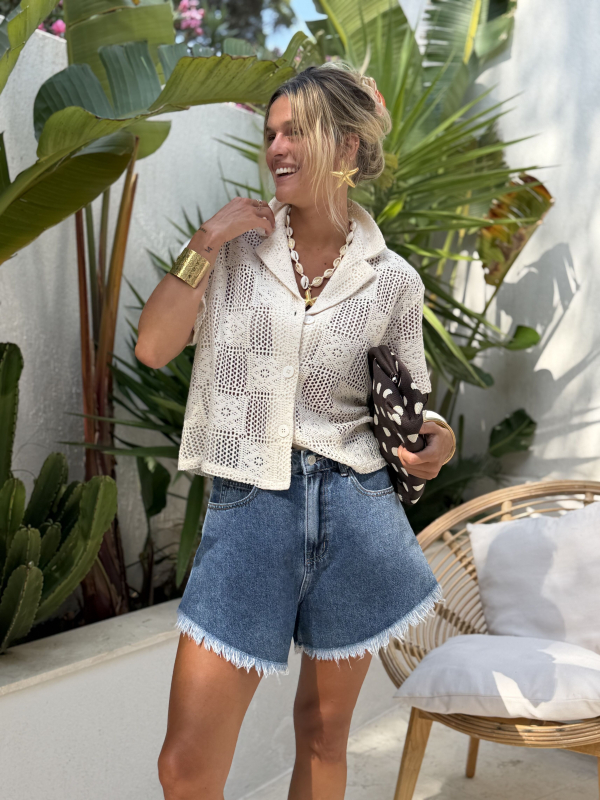 Chemise RIVIERA en crochet
