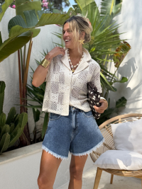 RIVIERA crochet shirt
