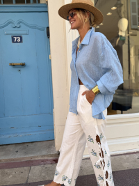 Chemise PAROS bleu