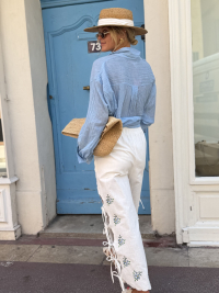 Chemise PAROS bleu