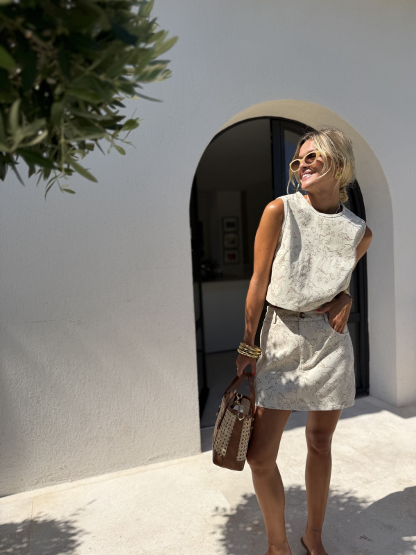 VITTORIA beige top