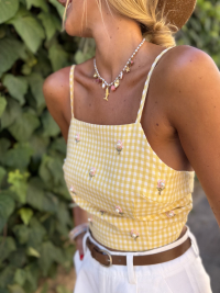 Top JODIE jaune