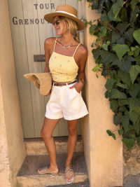 Top JODIE jaune