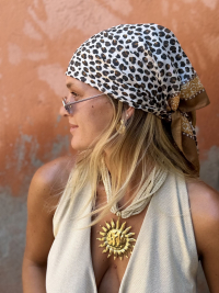 Foulard WILD léopard