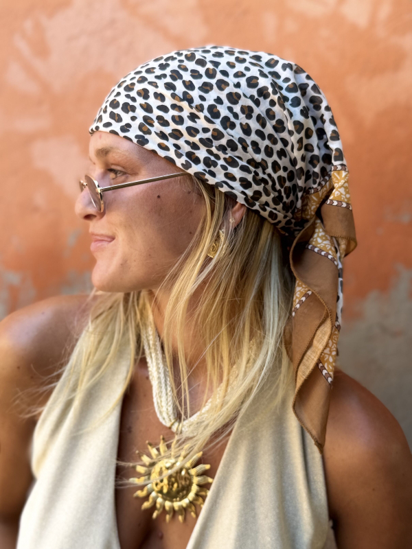 Foulard WILD léopard