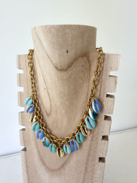 Turquoise shell necklace