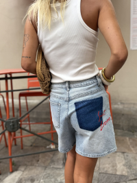 Short ST TROP' en jean